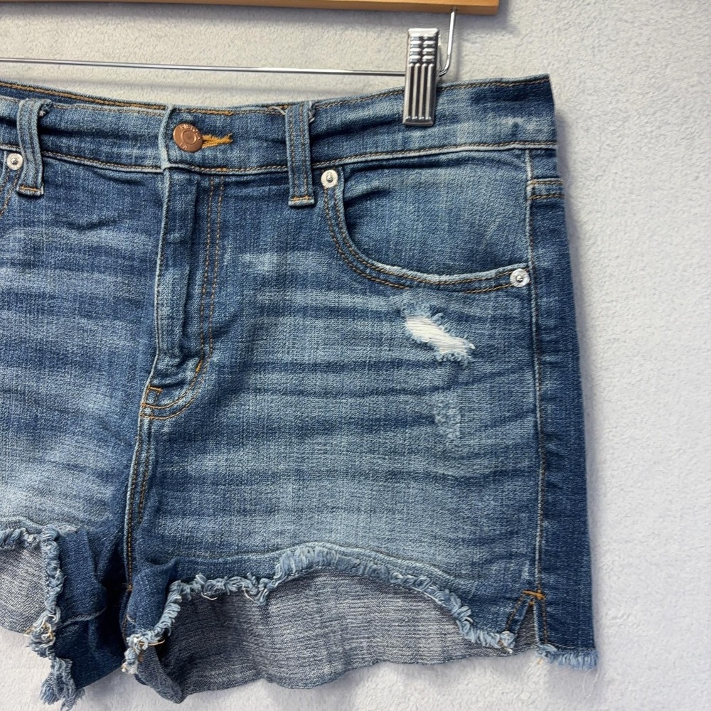 Pistola Distressed Cut-Off Denim Shorts Womens 30 Blue Jorts 2.5" Rodeo Country - Picture 6 of 12